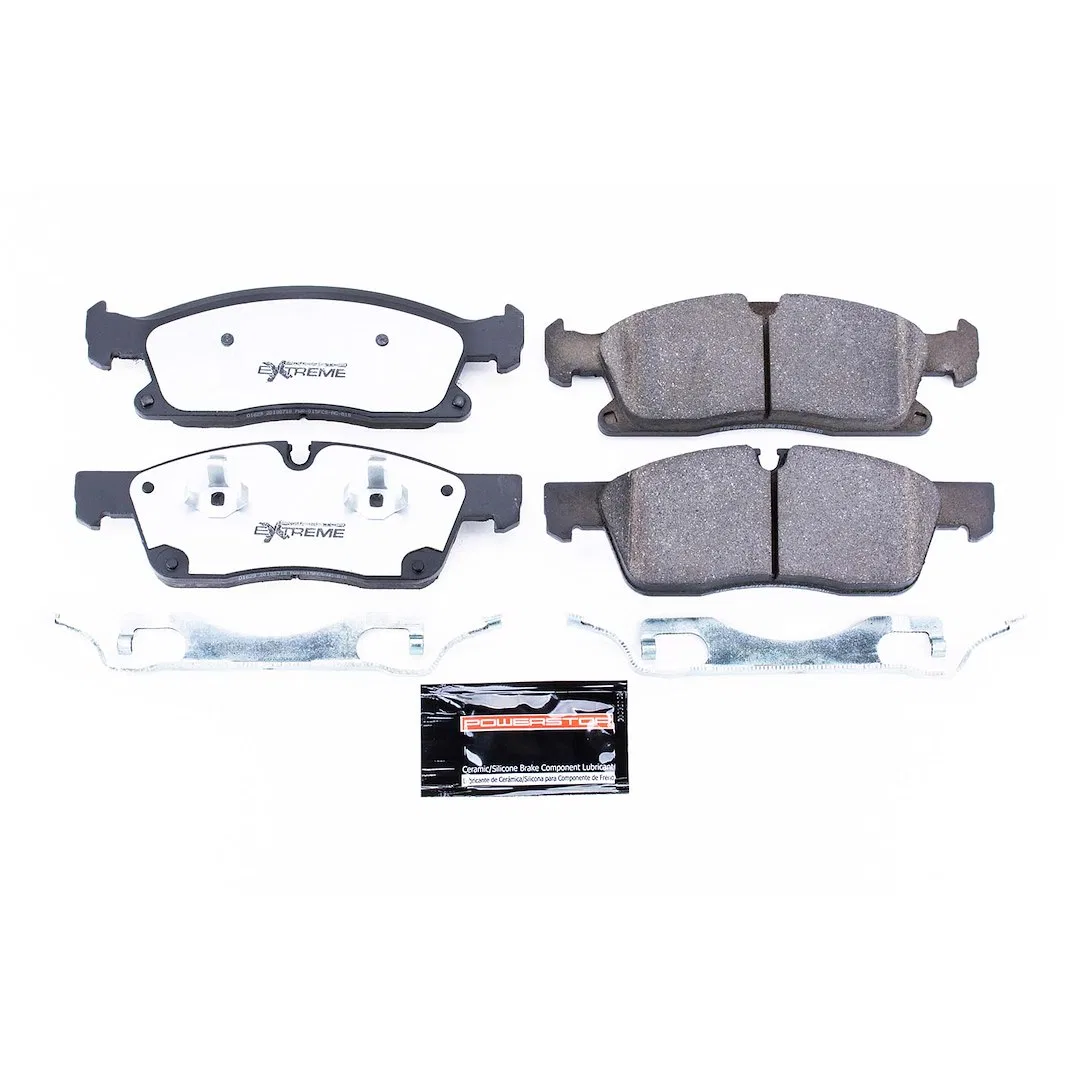 Z36-1629 – POWERSTOP Brake Pad, FMSI Number D1629 Carbon-Fiber Ceramic Brake Pads Set Of 4 Includes Hardware